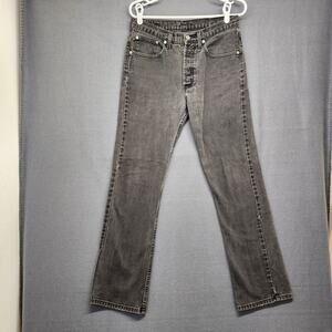 RL Ralph Lauren Jeans Co Womens 10x31 Washed Black Bootcut USA Denim Vintage